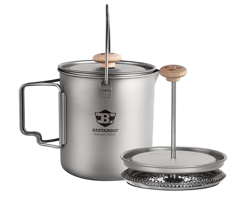 Bestargot Titanium French Press, 750ml