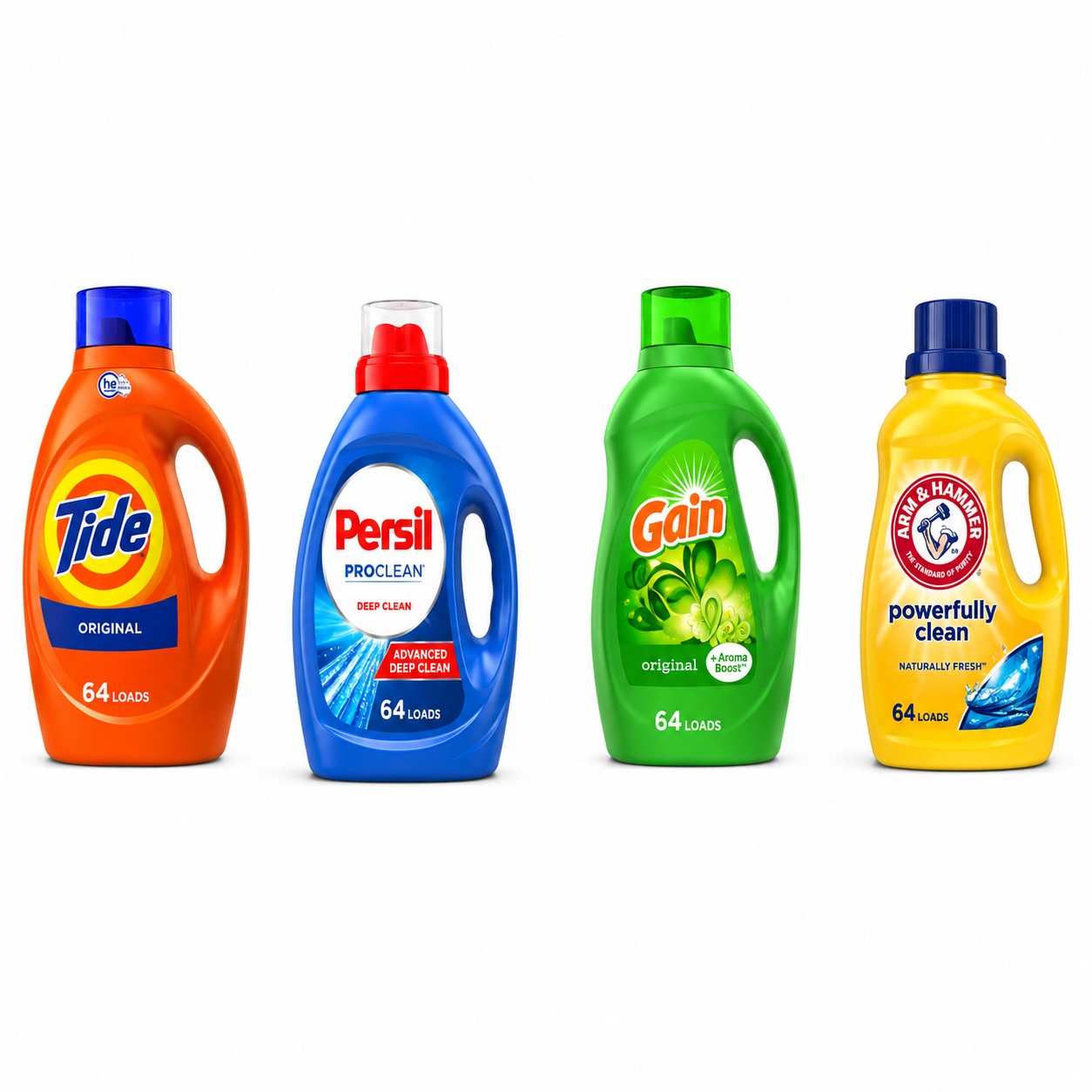 Conventional laundry detergent