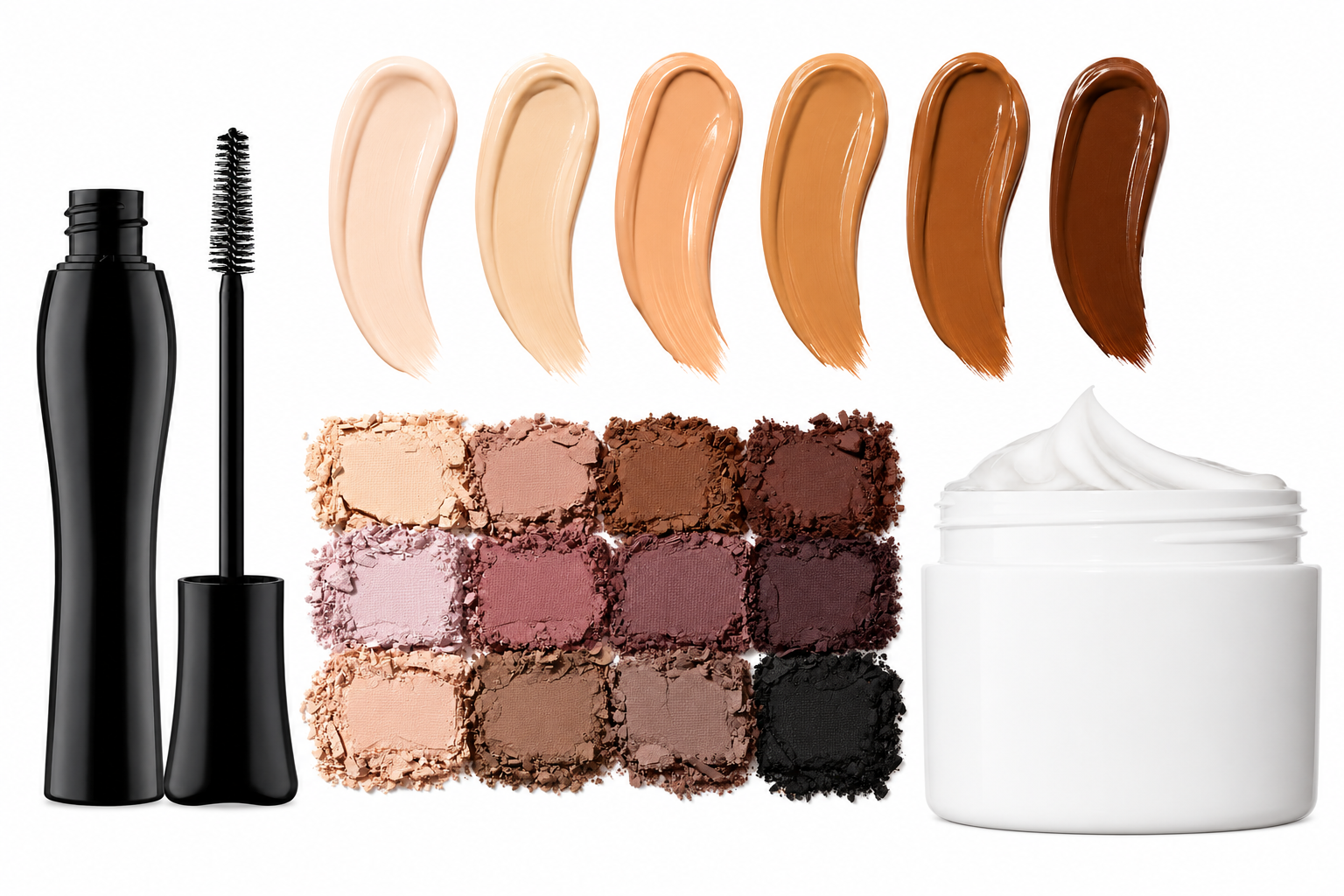 Conventional makeup and face moisturizer
