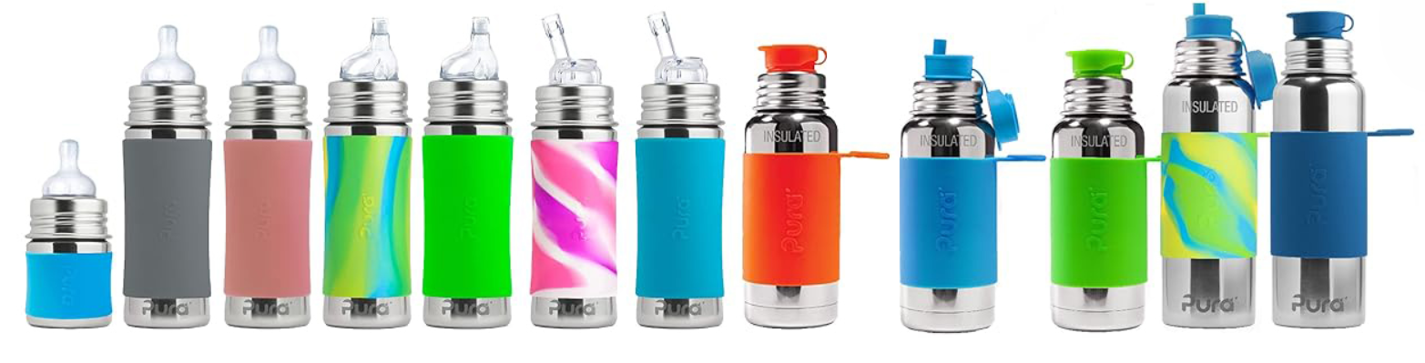 Pura Kiki Stainless Steel Baby Bottle