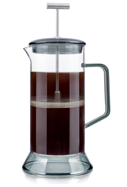 Teabloom Toulouse French Press, Dawn Rose
